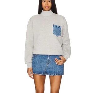 SER.OYA Marley Terry Denim Sweater Dress